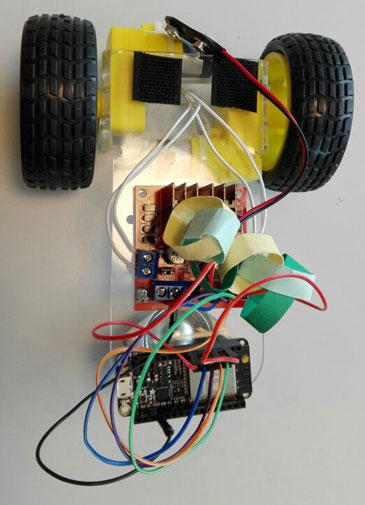 T0B-bot with a festoon